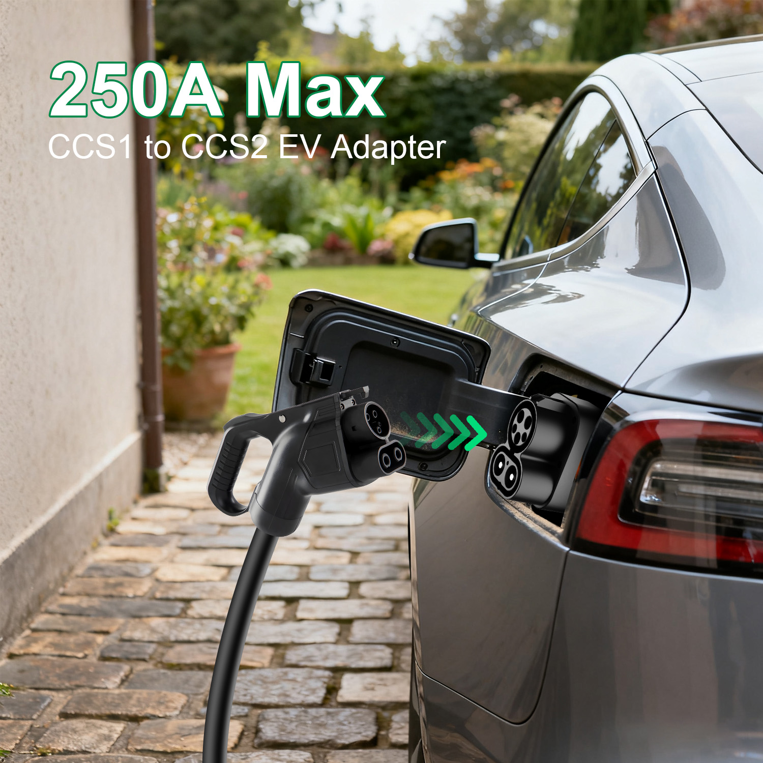 CCS1 to CCS2 Adapter DC to DC  - Ccs2 To Ccs1 Fast Charge Adapter 250Kw recension och pris